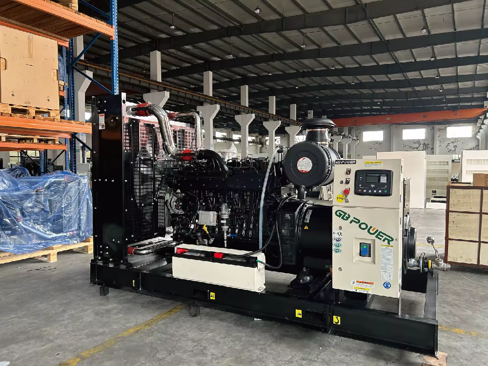 Maintenance-free High Quality 500Kw Natural Gas Turbine Generators Remote Auto Start System GB Power GB-CN500 IP23 Water Cooled — image 3