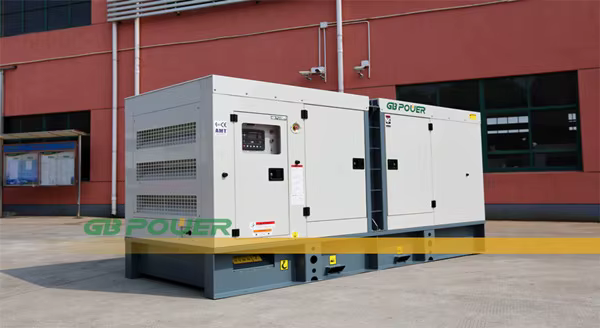 OEM Open Type 3 Phase 500kva 60Hz Super Silent Type Power Low RPM Electric Generator Set with for Engine and ATS — image 2