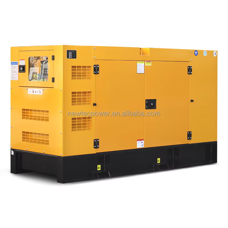 80kVA 75kVA 60kVA Silent diesel Generator Powered by Original NPPerkin 1104A Engine Newtec Prime Backup Use 64kW 60kW 50kW — image 3
