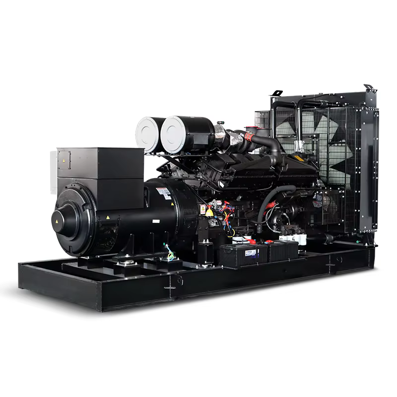 Generator Factory 3 Phase 4 Wire 1200kw 1500kva Diesel Generators KTA50-GS8 Open Type — image 2