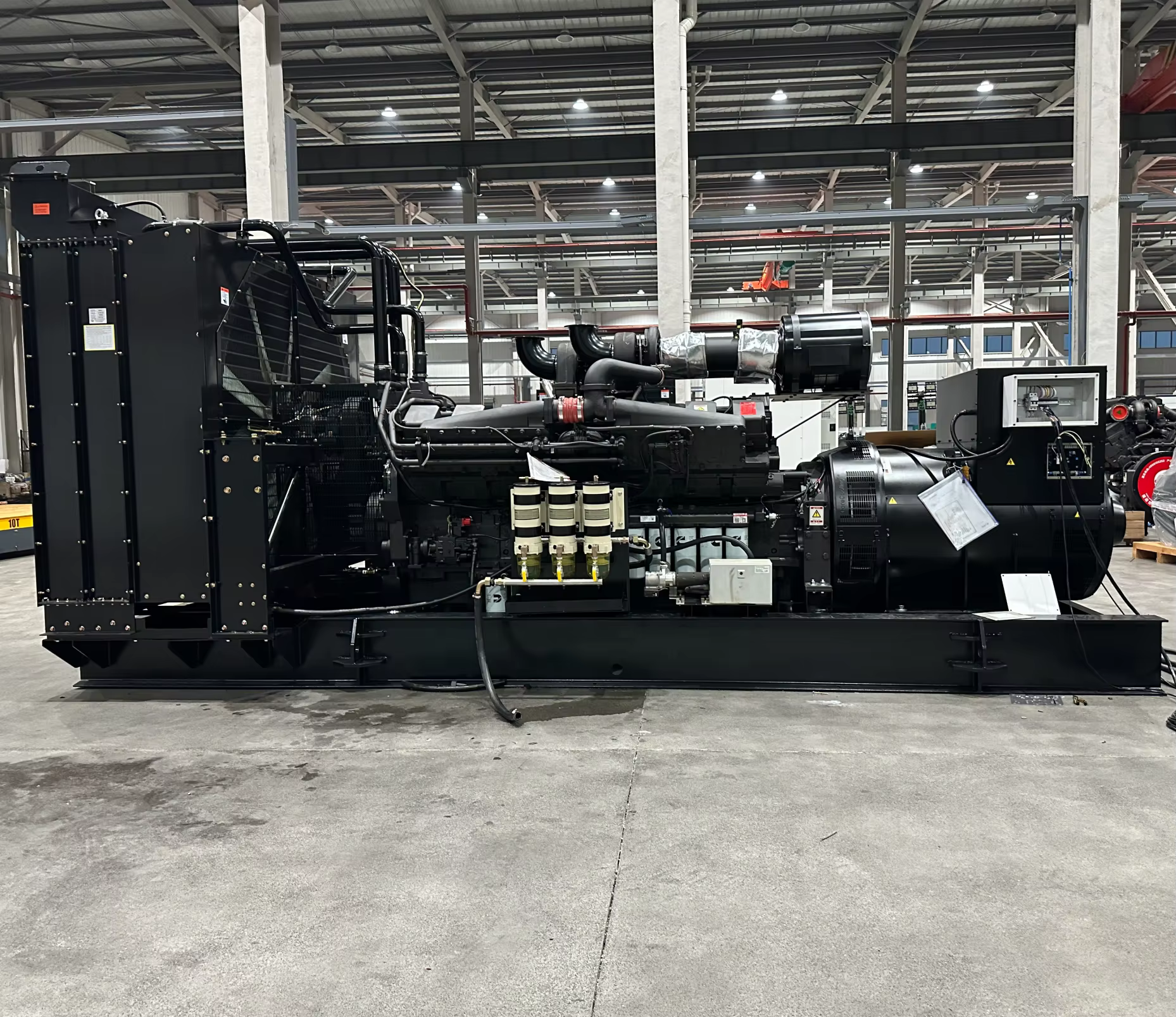 Generator Factory 3 Phase 4 Wire 1200kw 1500kva Diesel Generators KTA50-GS8 Open Type — image 3