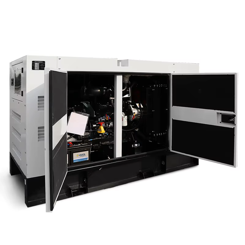 200kVA Prime Backup Water Cooling Silent diesel Generator Powered by Original NPPerkin 1106A Engine Newtec 120kW 150kW 160kW ATS — image 2