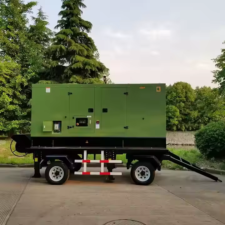 Diesel Generator 400kVA 375kVA 350kVA Powered by NPCumin NTA855 Prime Backup Use Open Silent Trailer Generator 300kW 320kW 350kW — image 3