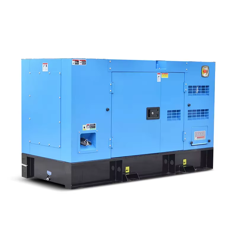 Auto Start 60kW 75kVA Water Cooling Silent diesel Generator 4 Cylinder 400V 208v 3phase  220v 1phase 50/60 hz ATS Fuel tank — image 4