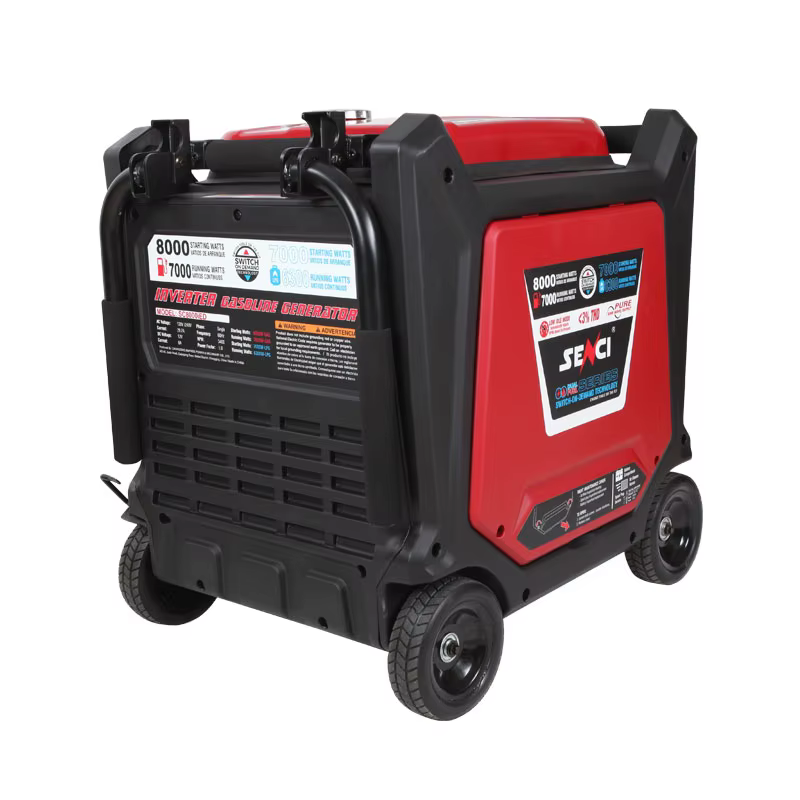 Senci Dual Fuel Portable Generator 6KW 7KW Petrol or LPG Optional Silent Inverter Generator Noise Level 68dBA — image 5