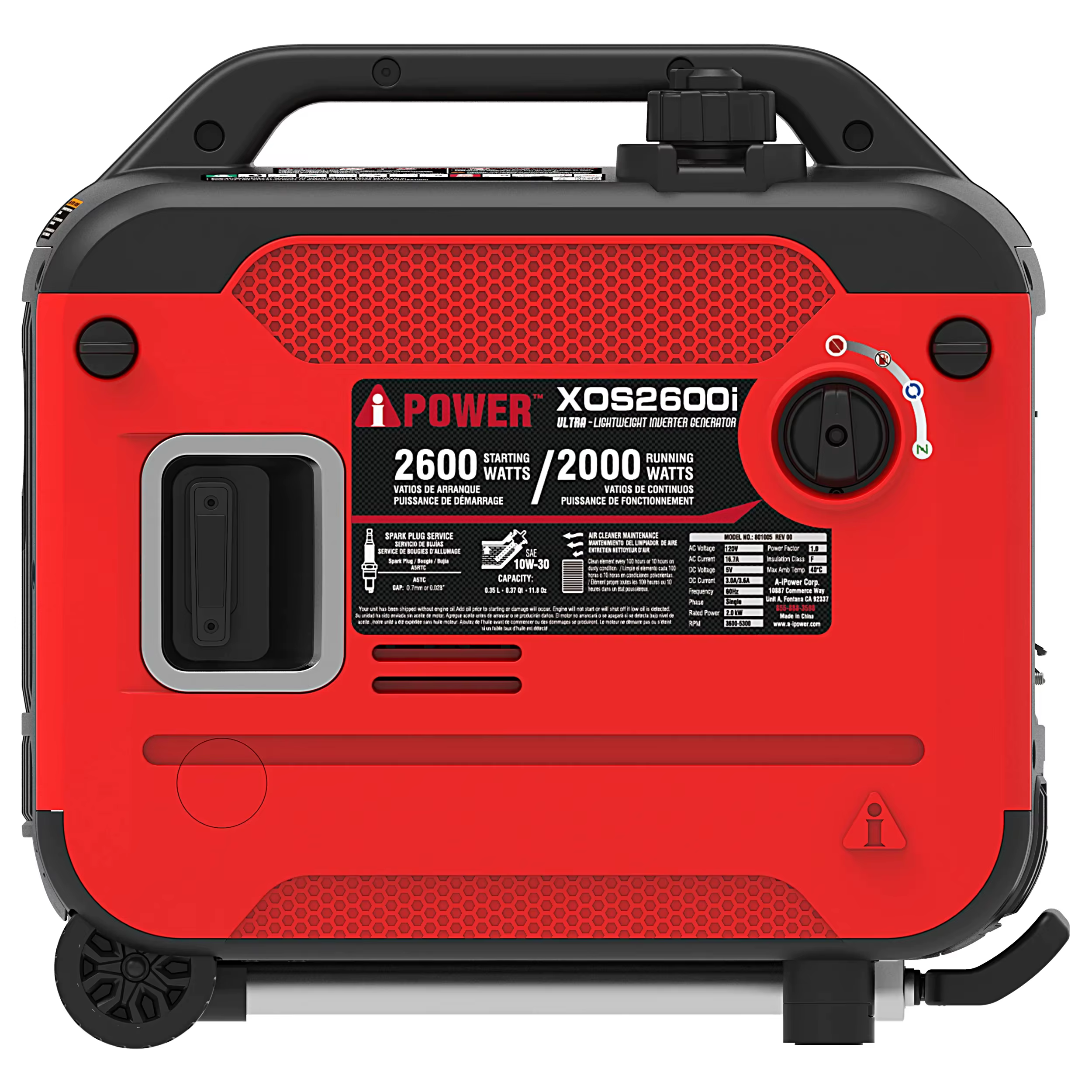 Chongqing Senci Portable Dual Fuel Inverter Generators Gasoline for Sale — image 2