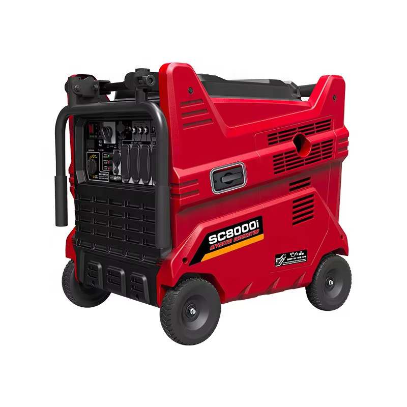 Senci Wholesale Dual Fuel Generator Power Equipment LPG Generators Super Silent Portable Inverter Generators 7500watt — image 6
