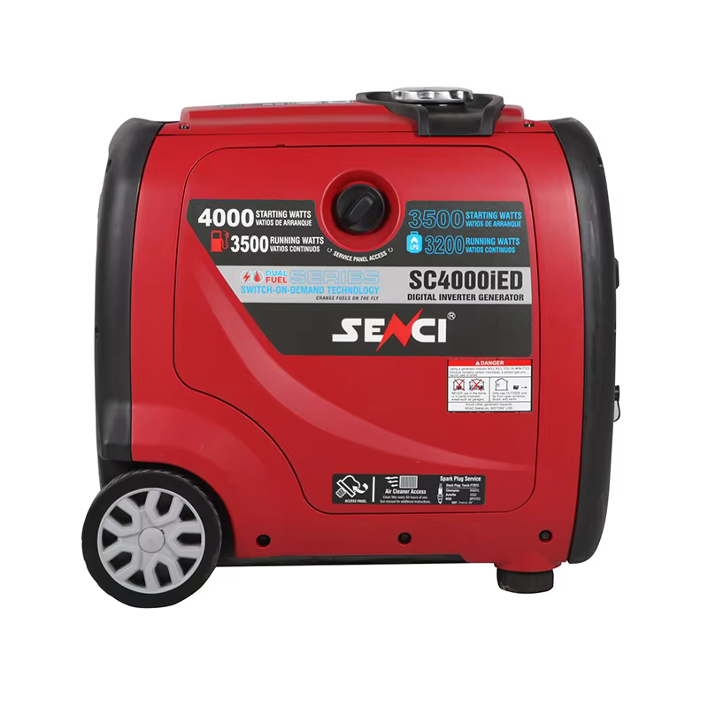 Senci Dual Fuel Inverter Generator 3.5kw 4kw Portable Gasoline Generator Silent — image 5