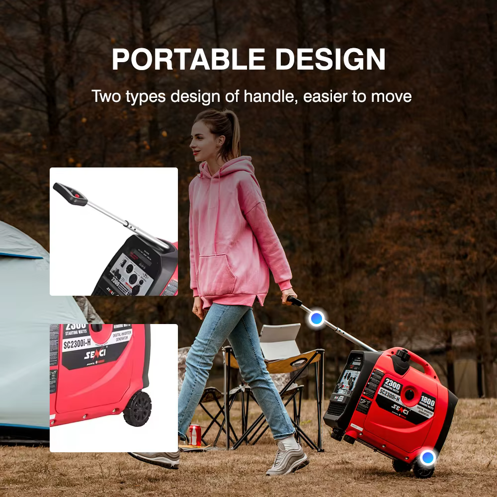 Fast Shipping Senci 2000w LGP LNG Inverter Generator 3.5kw Natural Gas Generator 220v Dual Fuel Portable Generator — image 3