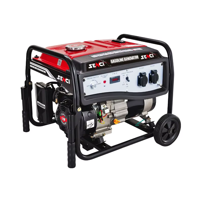 Senci Ac Dc Electric Petrol Mini Gasoline Generators 8.5kv Single Phase Portable Genset — image 2