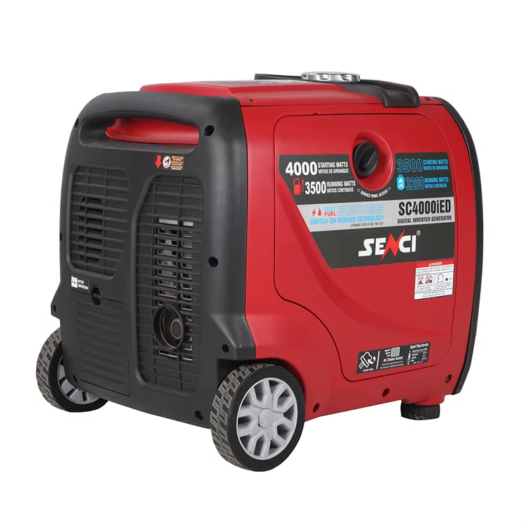 Senci Electric Machinery Portable Inverter Generators 4000w Dual Fuel LPG Generating 3500w — image 2