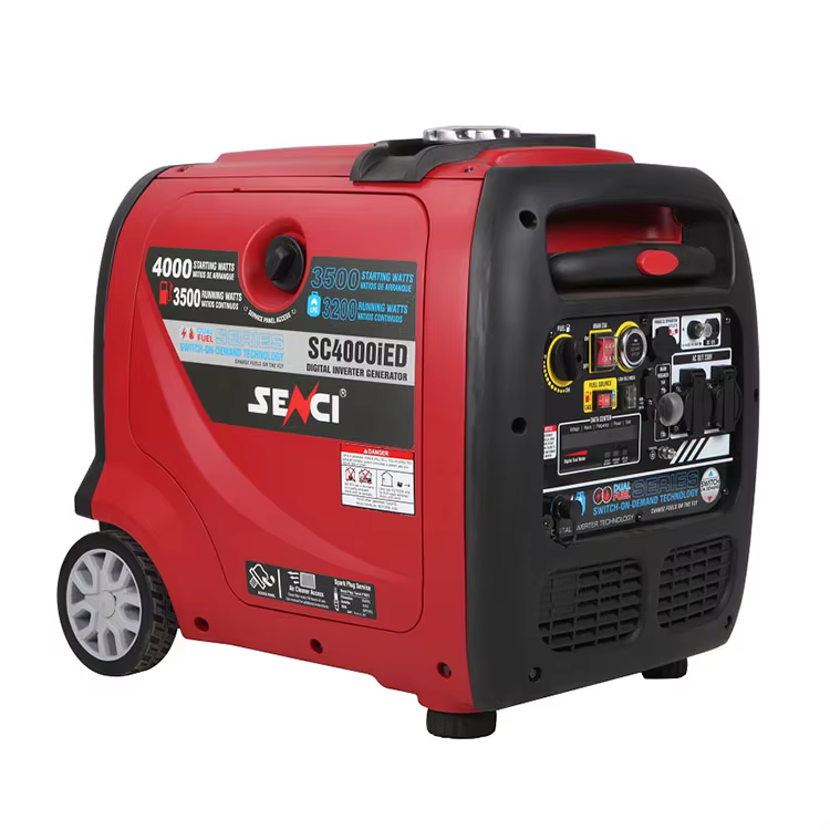 Senci Electric Machinery Portable Inverter Generators 4000w Dual Fuel LPG Generating 3500w — image 5