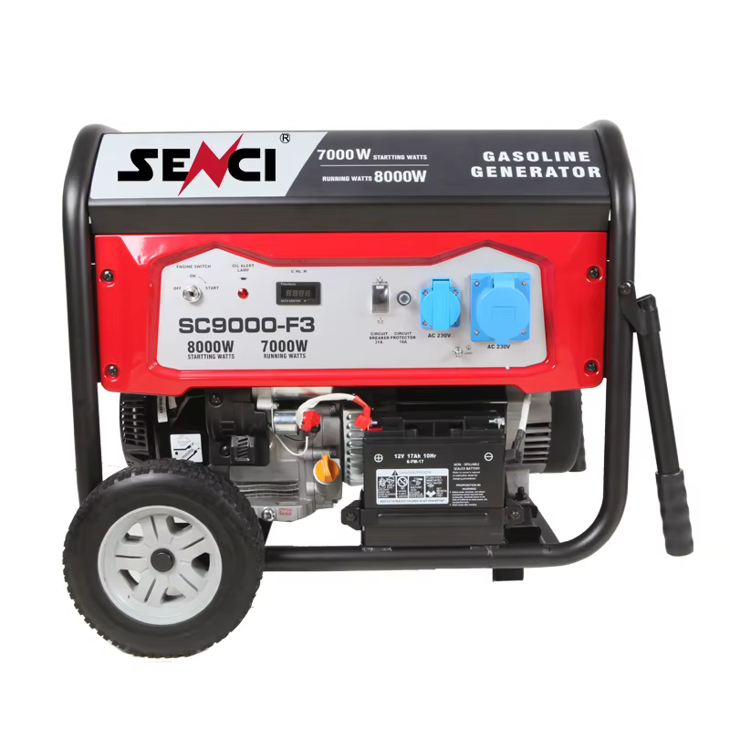 Senci Outdoor Use Oceanic Staam Generator 7.5kw Manufacturers Gasoline Generator Power 7kw — image 3