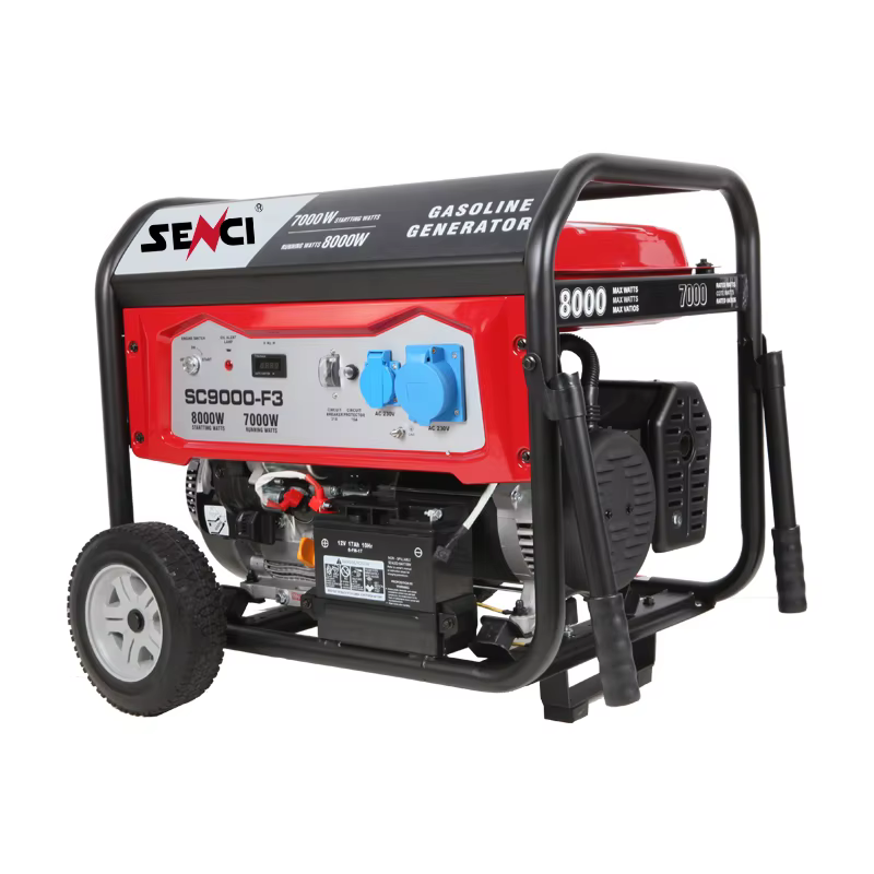 Senci Outdoor Use Oceanic Staam Generator 7.5kw Manufacturers Gasoline Generator Power 7kw — image 4