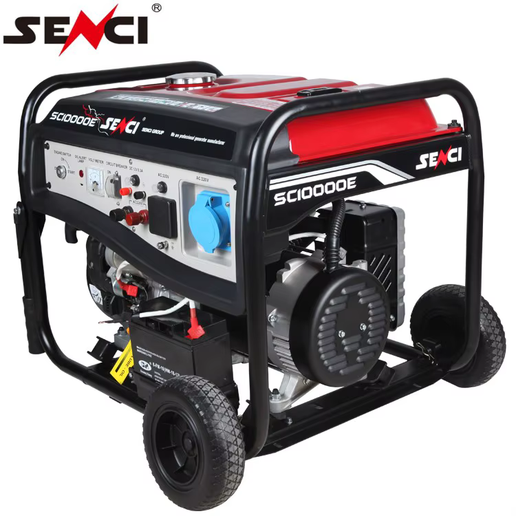 Senci Power Generator Electronic Control Digital Portable Inverter Generator 9.5kW 10kw Optional Gasoline LPG Generator — image 4