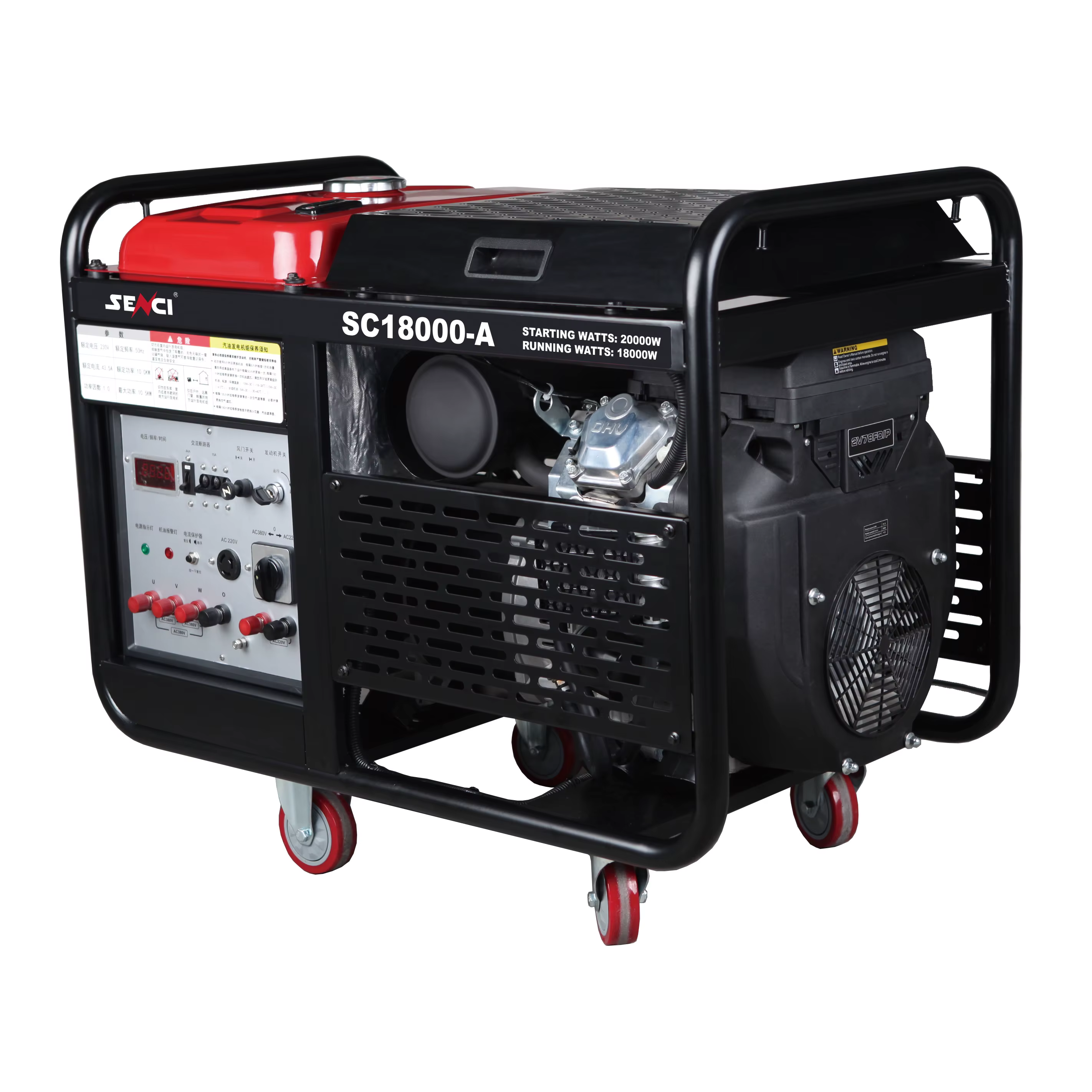 Senci 15KW Gasoline Generator 60hz 50hz Power Dynamo Generators for Sale — image 2