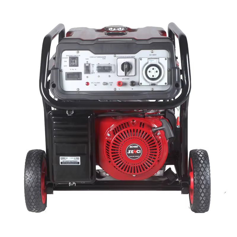Manufacture Power Machine 8500w Petrol Generator Big Power Gasoline Generator Set — image 2