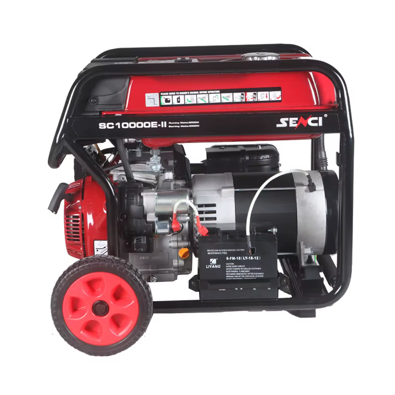 Manufacture Power Machine 8500w Petrol Generator Big Power Gasoline Generator Set — image 3
