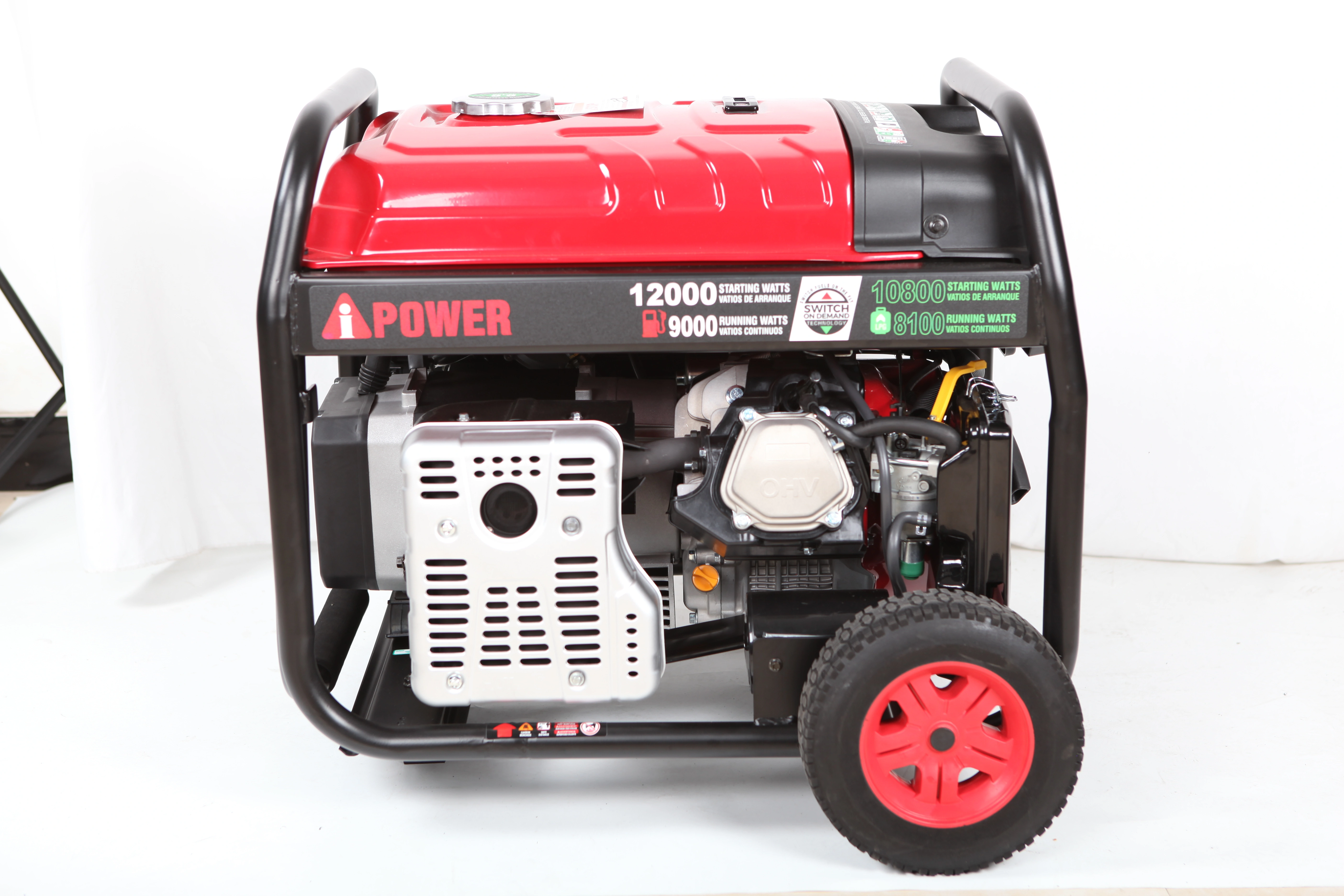 Senci 12000 Watt Dual Fuel Portable Generator Heavy Duty Frame Construction Gasoline Propane Generator for Home — image 6