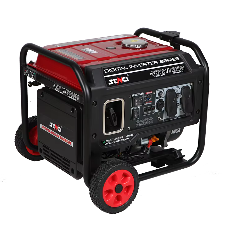 Senci Gasoline Inverter Generator 3800watts Open Frame Camping Generator 4kw Silent Petrol Generator 4kva — image 3