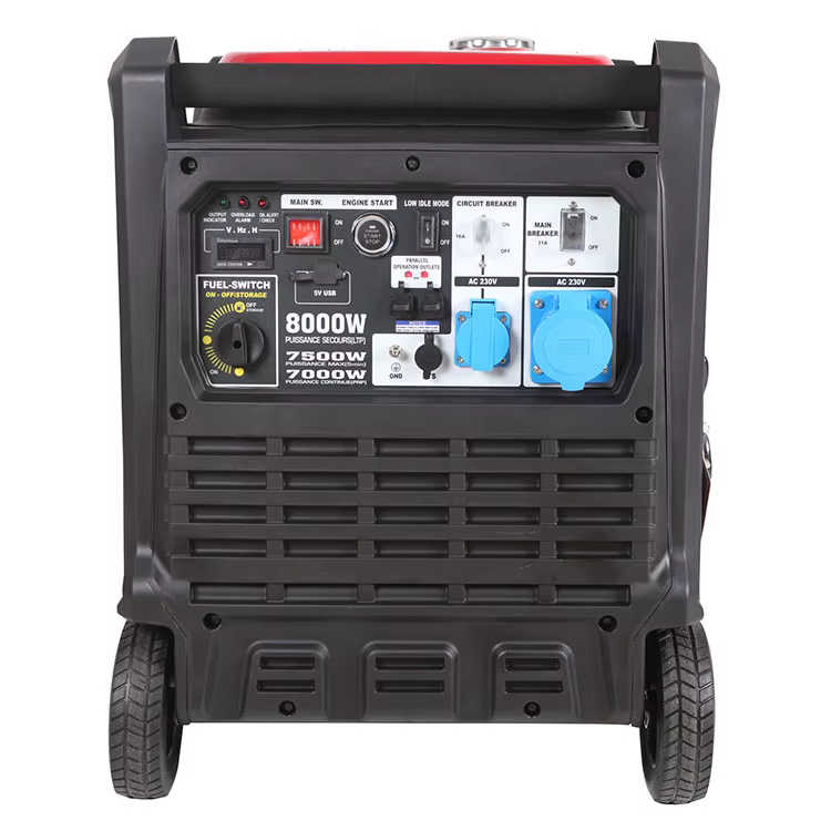 Ipower Inverter Generator Senci SC6000i Silent Generator 5.5Kw Gasoline Generators 322cc OHV High Performance 4 Cycle Engine — image 6