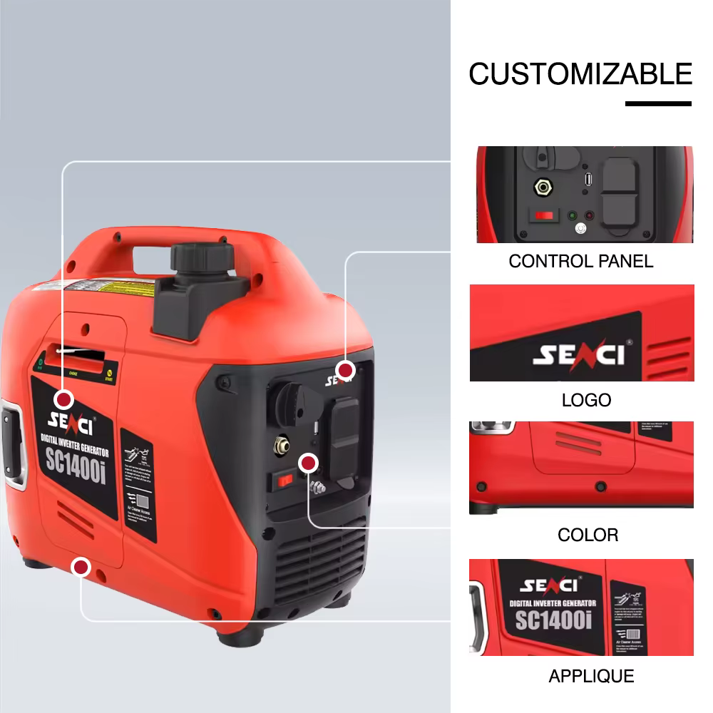 Hot Sale Senci Small Inverter Generator Powerd Engine by Yamaha 4.5Kva Mini Gasoline Generator — image 4