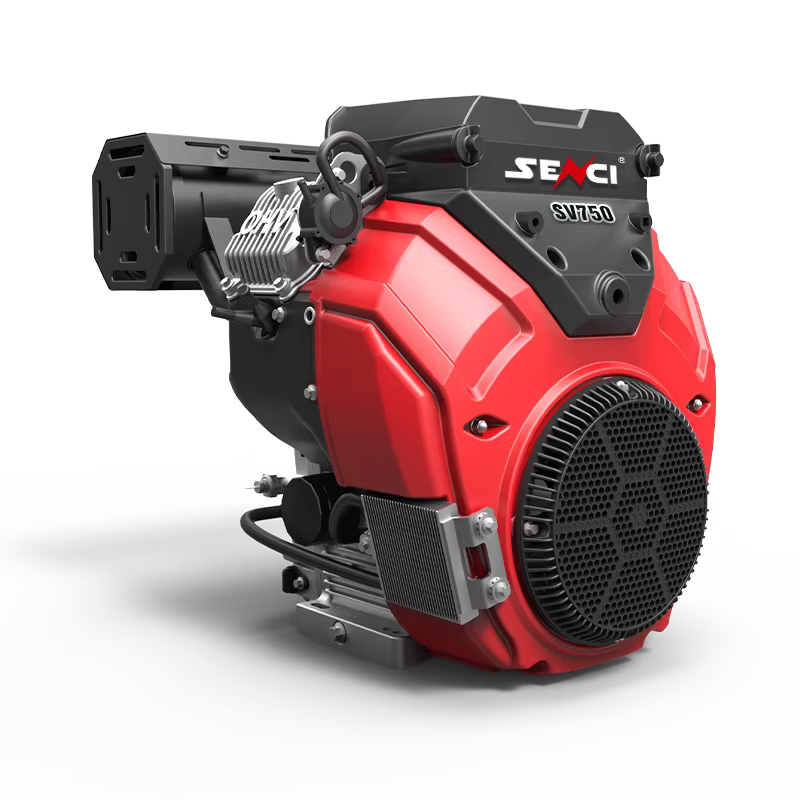 Hot Sale Senci 4 Stroke 744cc 27hp 2 Cylinders Machine Gasoline Engine — image 4