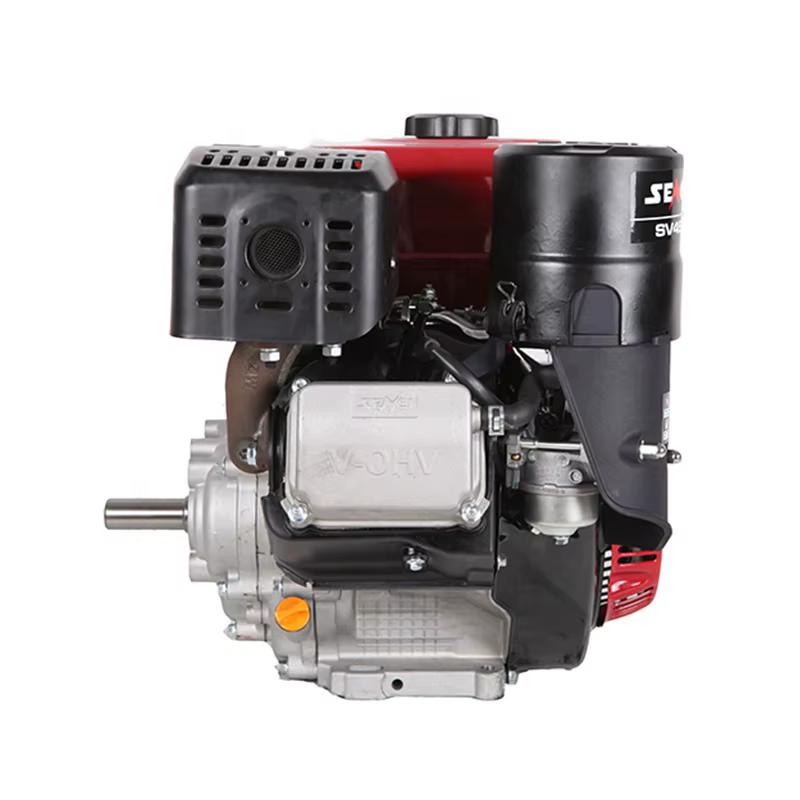 China Supplier Senci Marin Petrol Motor Single Cylinder Force Cooling Boat Engine — image 4