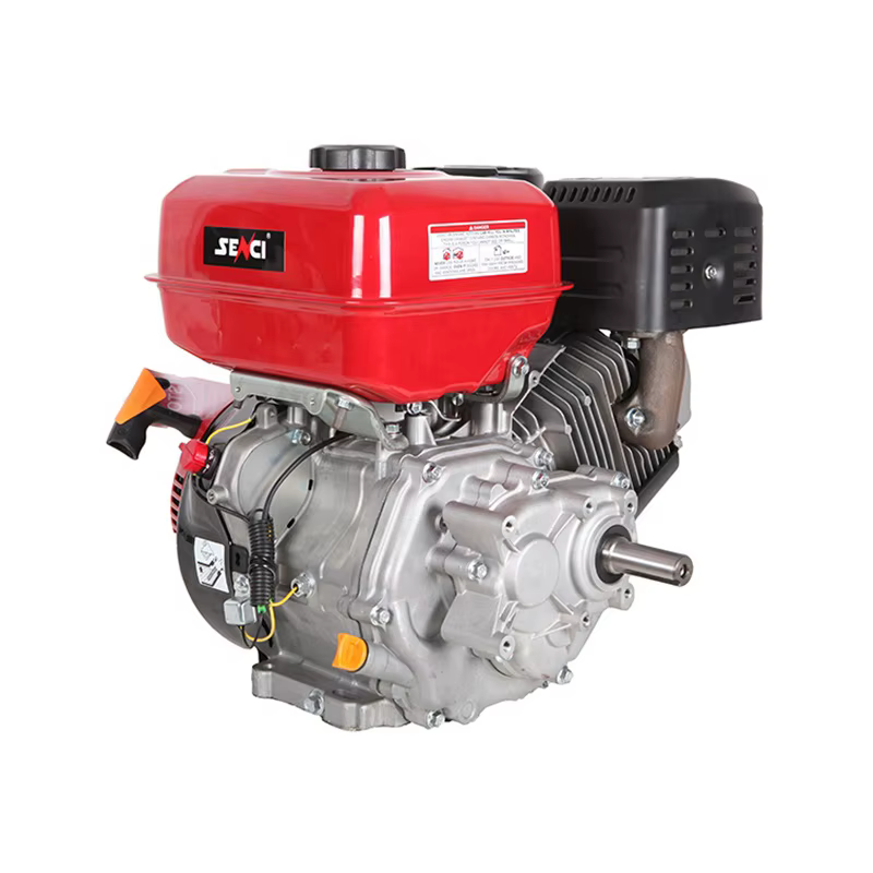 China Supplier Senci Marin Petrol Motor Single Cylinder Force Cooling Boat Engine — image 5