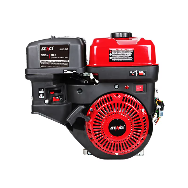 Senci  OHV Gasoline Engine 223cc Motor Single Cylinder Air Cooled 4 Stroke Petrol Boat Engine — image 2