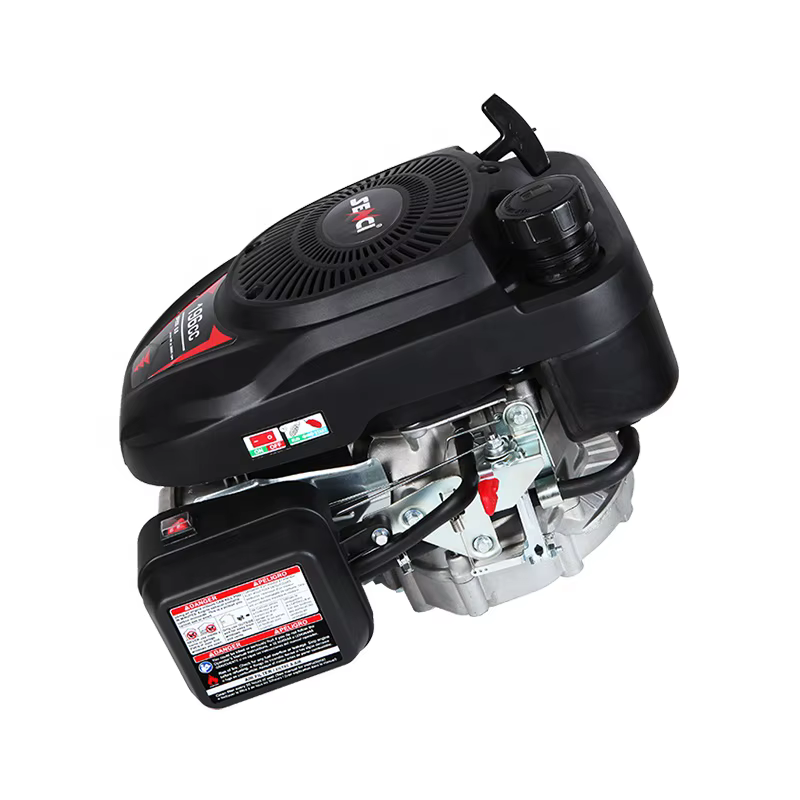 Senci Single Cylinder 131cc Machinery Petrol Motor Vertical Shaft Gasoline Engine — image 3