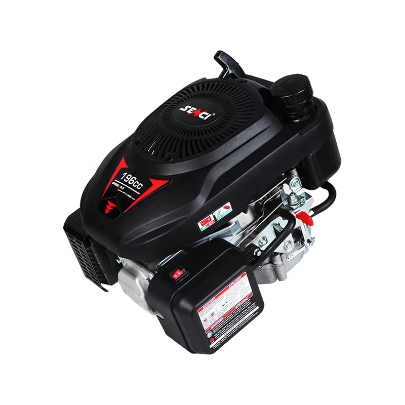 Senci Single Cylinder 131cc Machinery Petrol Motor Vertical Shaft Gasoline Engine — image 6