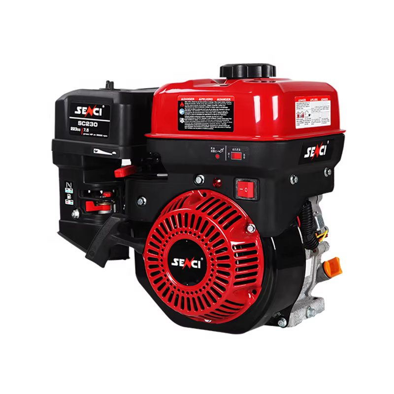 Senci 7.0HP Air Cooled Portable Machinery Motor 4 Stroke Gasoline Engine for Sale — image 2