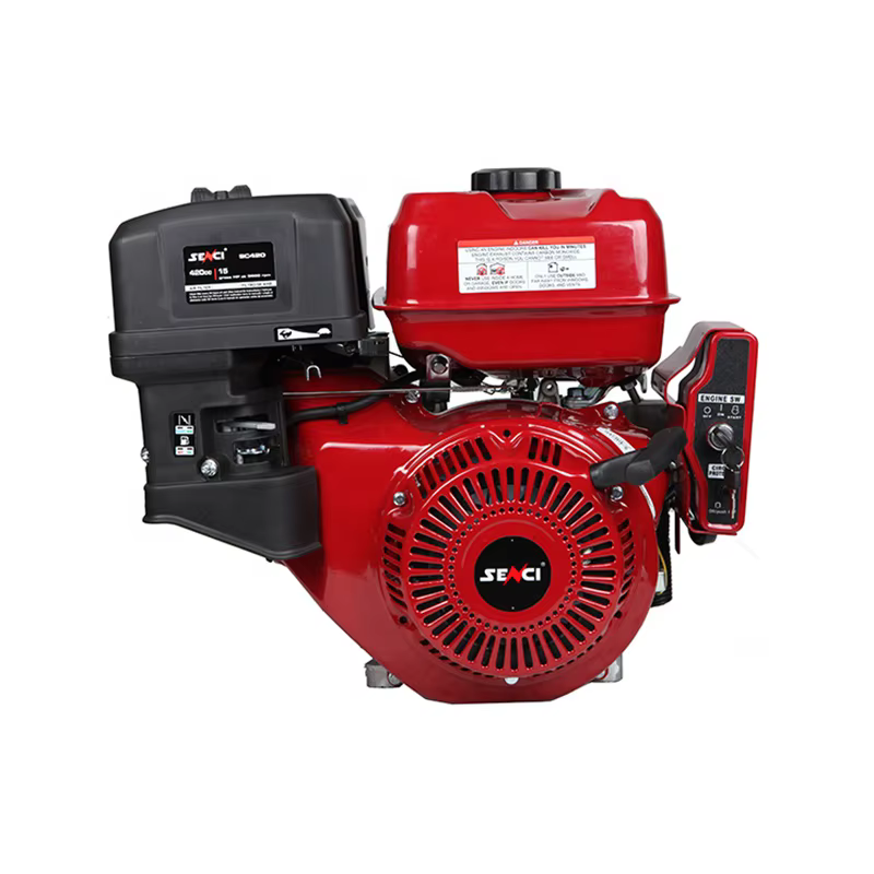Senci Single Cylinder 4 Stroke Petrol Motor Forced Cooling OHV Gasoline Engine — image 2