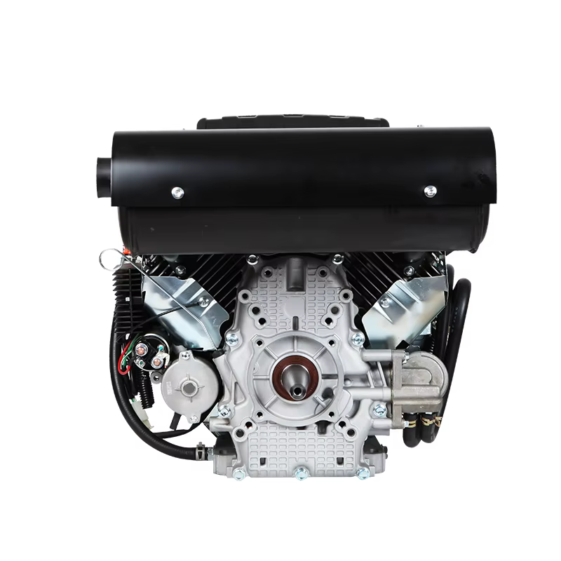 Senci V-twin Gasoline Engine Two Cylinder Horizontal Shaft Engine — image 2
