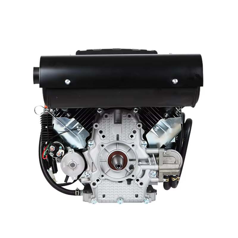 Senci Gasoline Engine 35HP 24 KW Two Cylinder 4 Stroke Air Cooled Petrol Engines — image 4