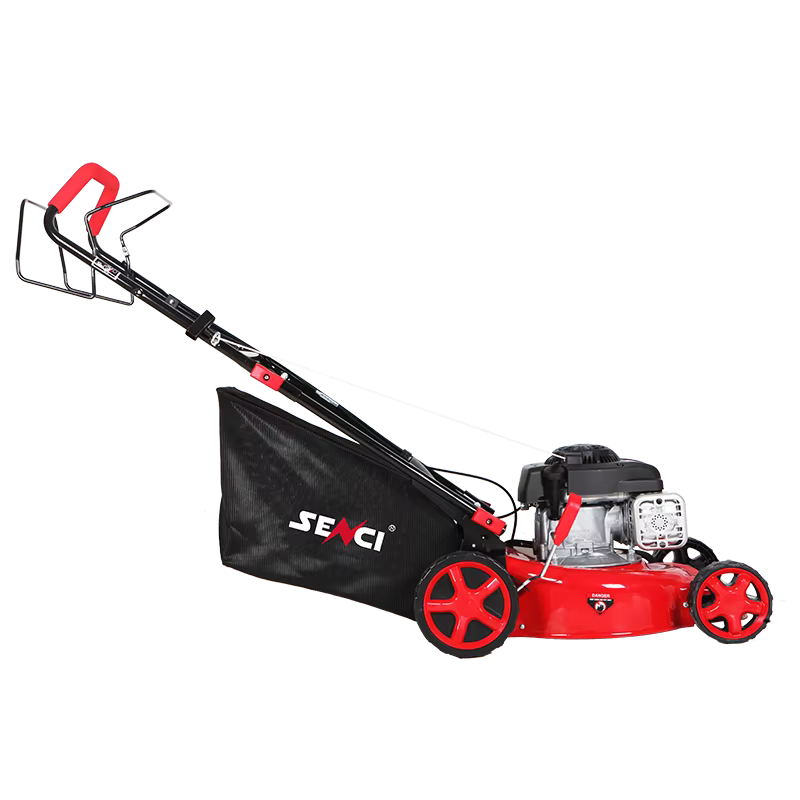 China Auto Senci LMA17P09 17'' 1.9 KW Hand Push Steel Deck Gasoline Remote Control Lawn Mower — image 4