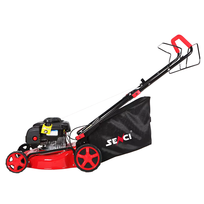 China Auto Senci LMA17P09 17'' 1.9 KW Hand Push Steel Deck Gasoline Remote Control Lawn Mower — image 5