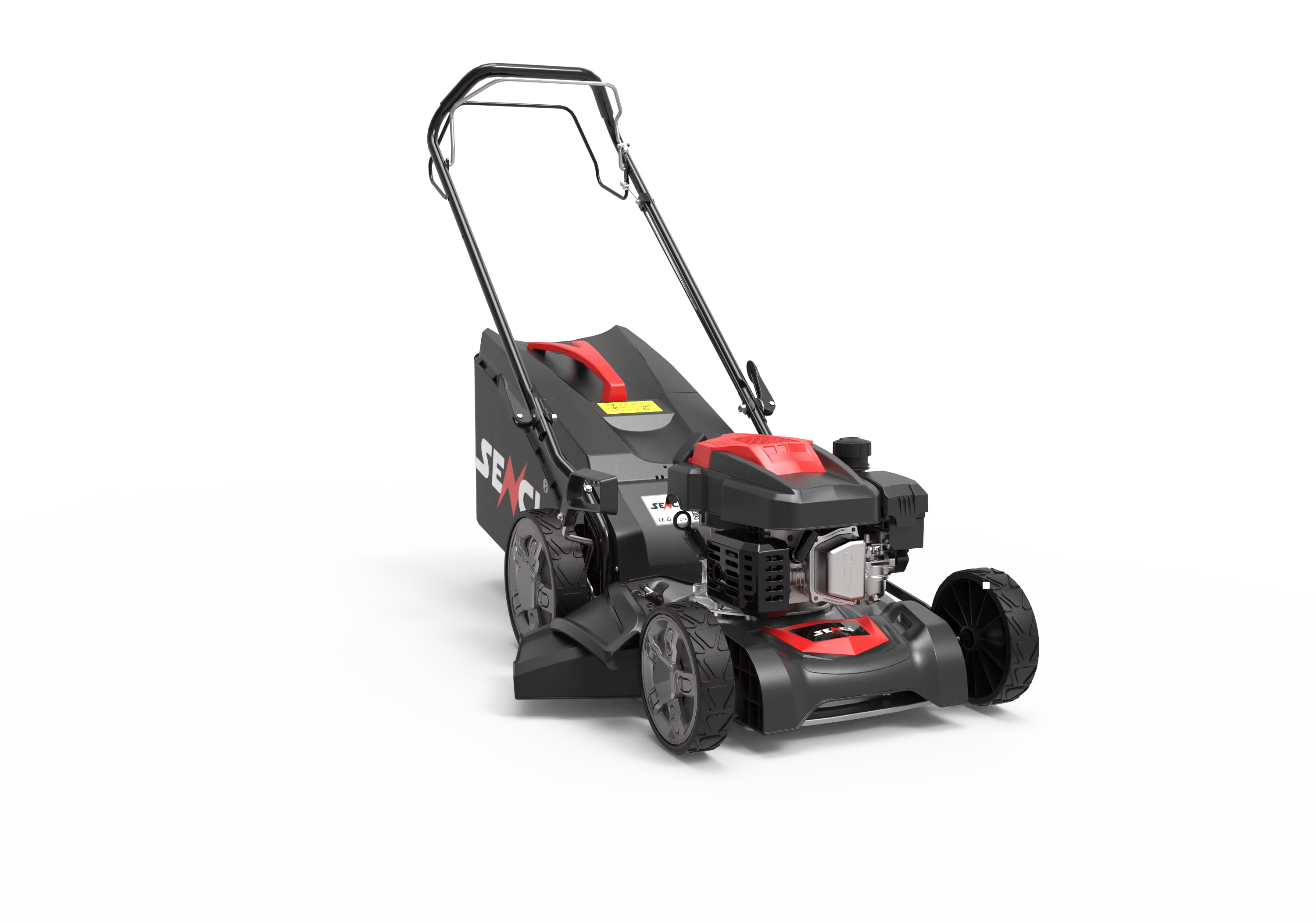 Senci 22 Inches LMB 22P03 Simple Version Cordless Self Propelled Petrol Lawnmower with Bag — image 3