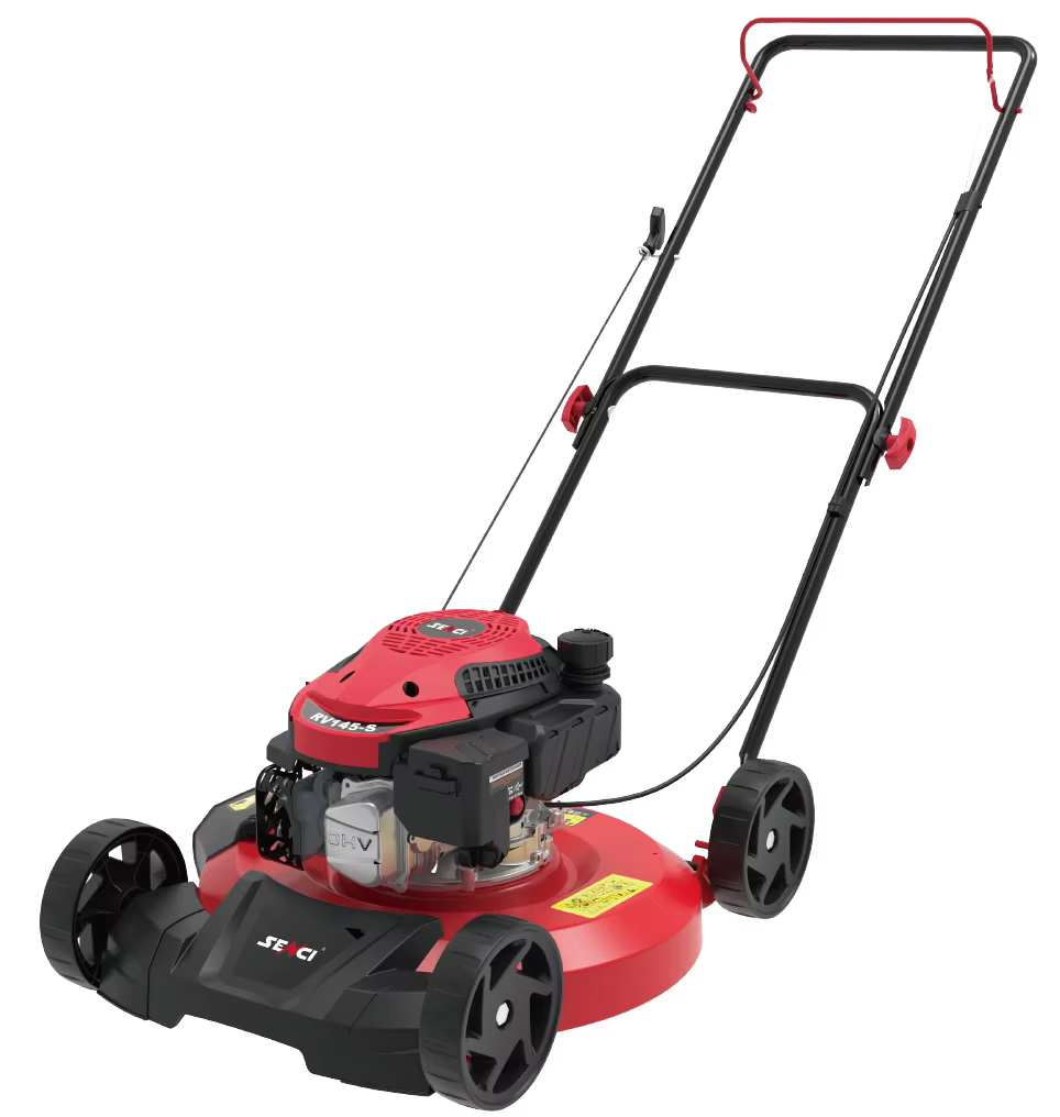 Senci 21 Inches High Performance Work Behind Lawn Mower Gasoline Powered Lawn Mower — image 6