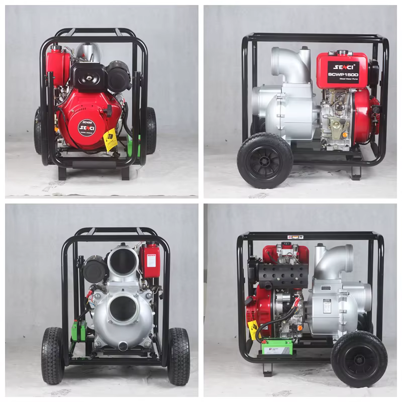 High Quality Senci 2 Inch 3 Inch 4 Inch 6 Inch Agricultural Irrigation Diesel Engine Driven Water Pump — image 5