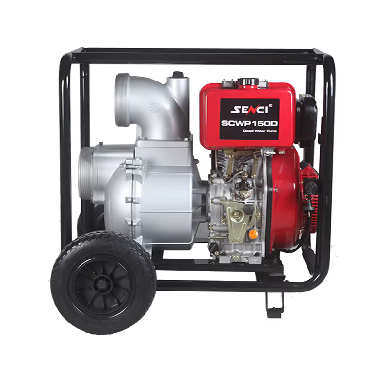 Senci Professional Water Pump 6 Inch Solar Brand diesel Engine Water Pump for Farm High Flow Capacity — image 3