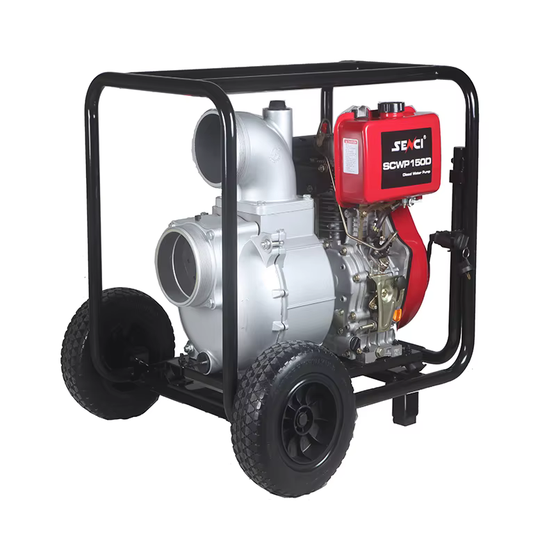 Senci Professional Water Pump 6 Inch Solar Brand diesel Engine Water Pump for Farm High Flow Capacity — image 6
