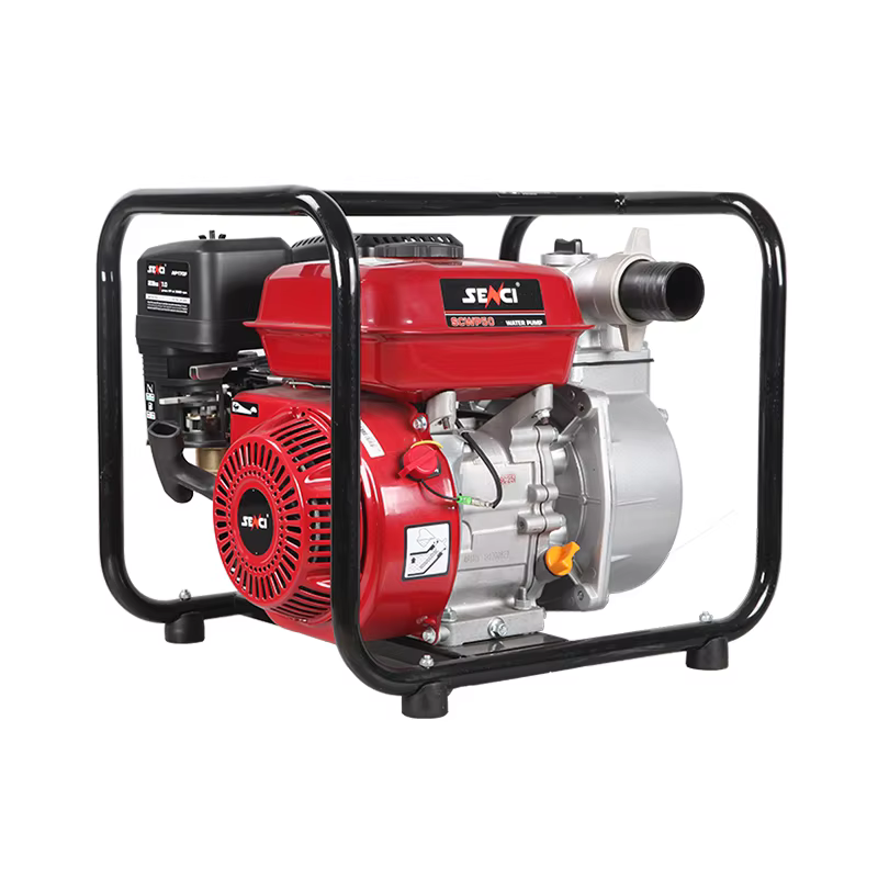 China Supplier Senci High Velocity Pressure Diesel Pump 2 Inch Portable Big Power Water Pump for Sale — image 3