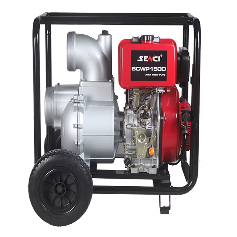 SENCI Factory Direct Sales Cheap Diesel Water Pumps 4 Inch SCDWP100 — image 4