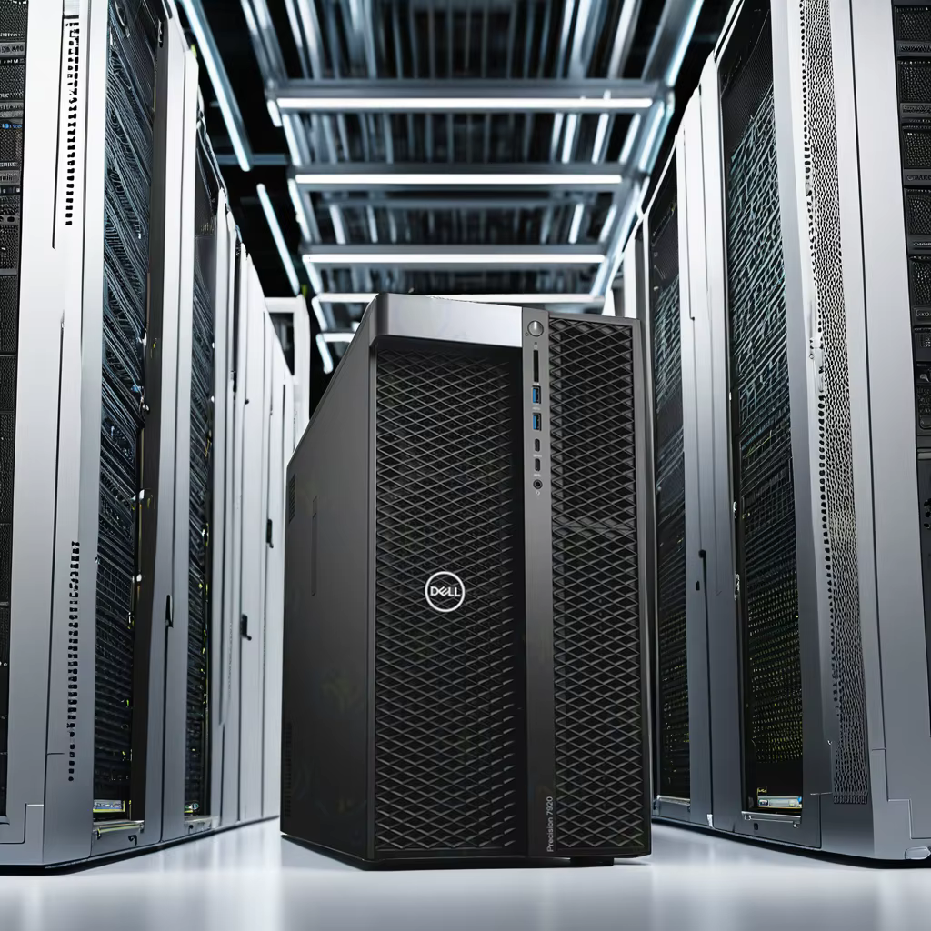 Hot Dells Tower T7920 7920 Chipset Intel C620 Ram 128 Cpu 64 Vga 64gb in Piron Rack Ddr3 Computer Used Precision Workstation — image 5