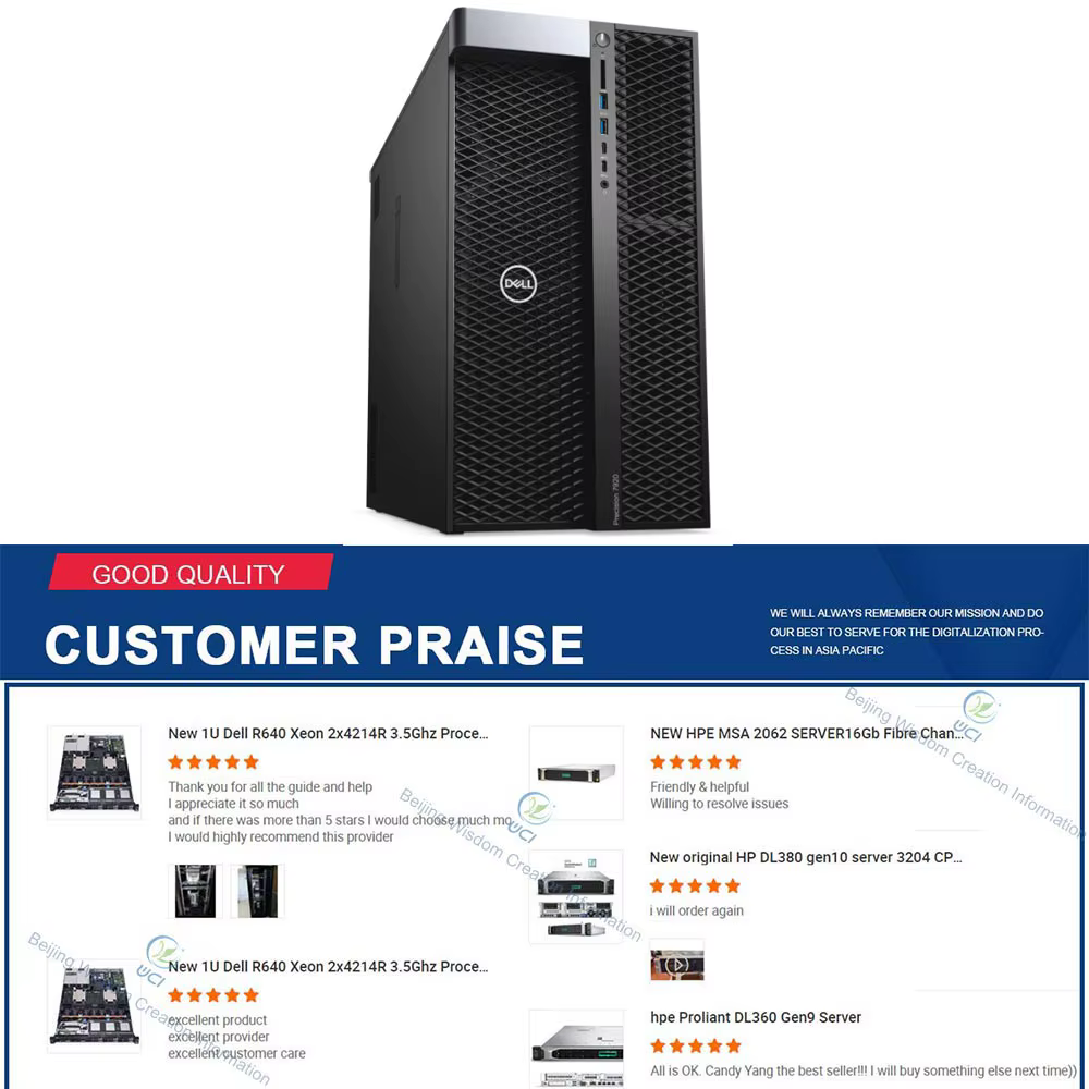 De Ll Precision Tower T7820 Workstation with 128GB P2000 Graphics 4TB Flexbay Gold 5218 16GB Memory-Used but Stock — image 3