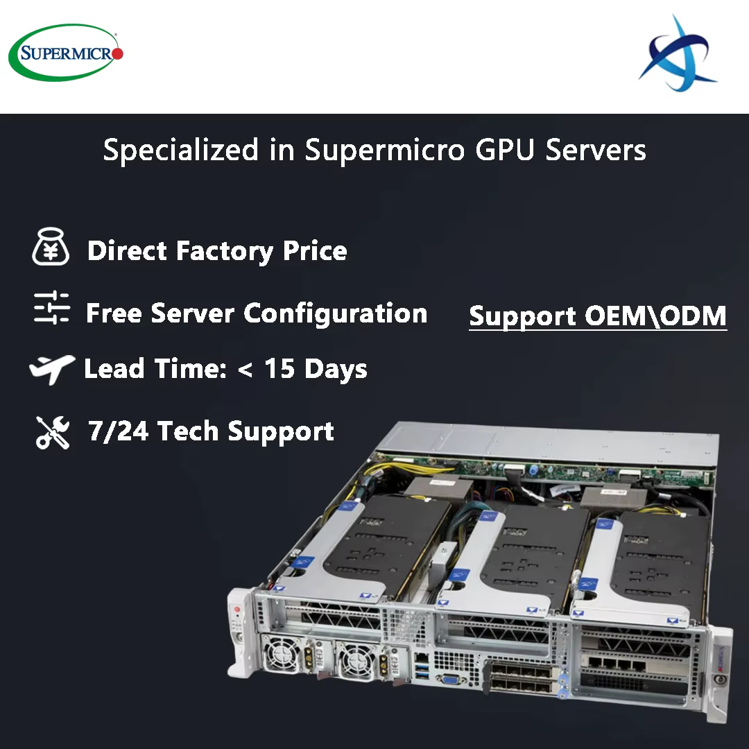 Supermicro IoT SuperServer SYS 220HE FTNRD 2U Edge System Dual 3rd Gen Intel Xeon Scalable 32 DIMM Slots DC PSU Edge Server — image 2