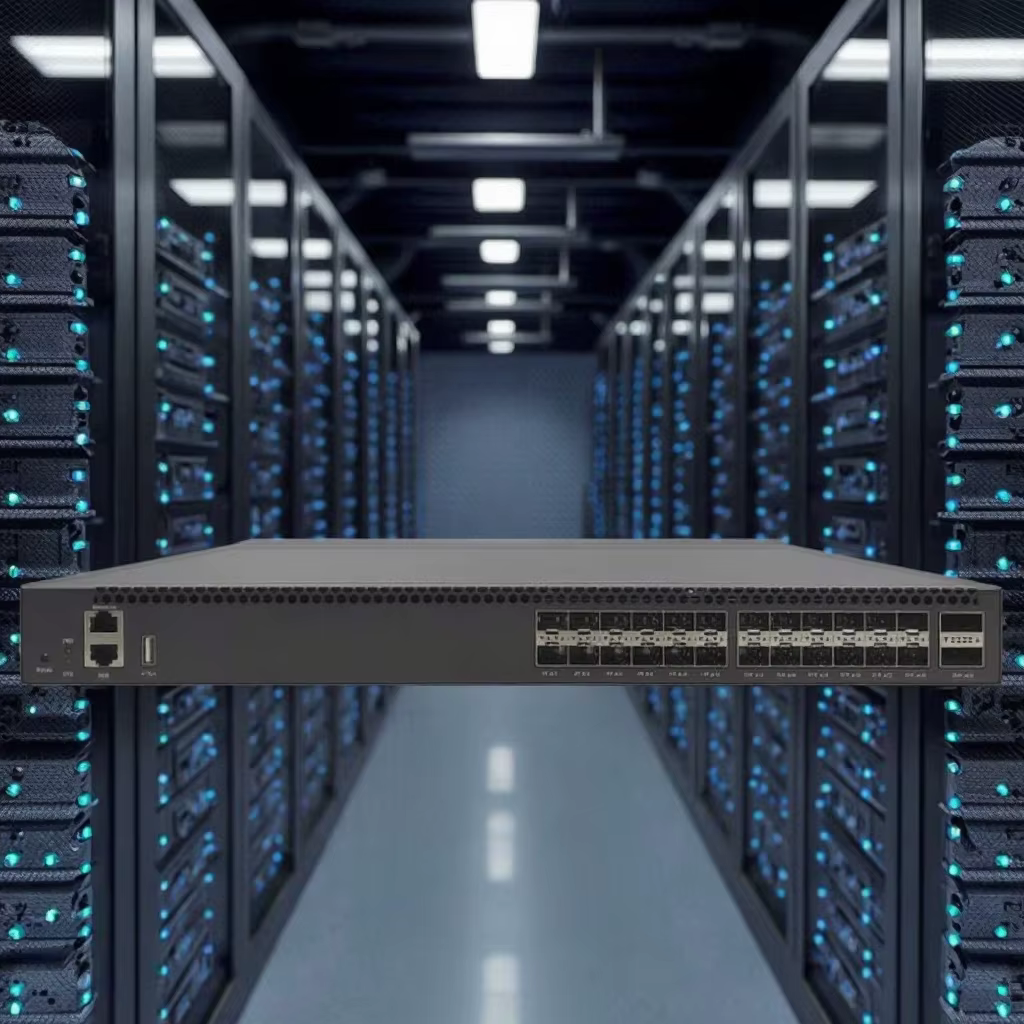 Spot Goods S6700 24TF 2QF 24 Port 10G SFP+ L3 Managed Switch with 2 Port 100G QSFP28 Uplink Data Center Enterprise Core Network — image 5