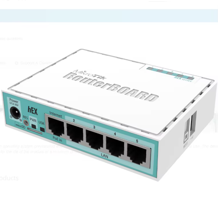 Mikrotik RB960PGS 5xGigabit Ethernet with PoE Output for Four Ports SFP USB 800MHz CPU 128MB RAM OS L4 Router — image 2